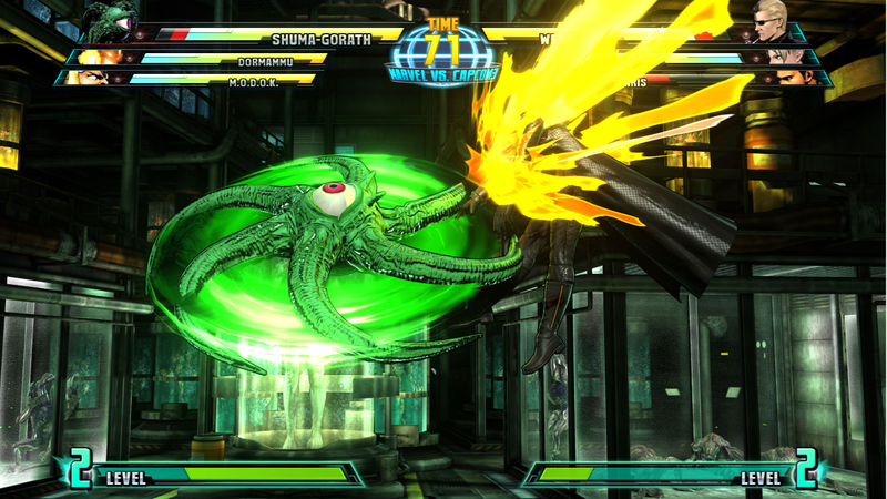 Illustration for article titled The Fate Of New Jill And Shuma-Gorath Marvel Vs. Capcom 3 Screens